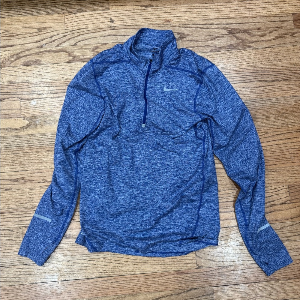 Women’s Nike Blue Performance Quarter-Zip Size Small